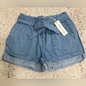 NWT Janie and Jack paper bag waist shorts